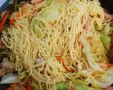 チキン焼きそば作り方4写真