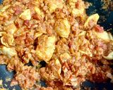 簡単低脂質ダイエットバターチキンカレー風作り方3写真