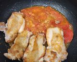 鶏もも肉のトマトチーズ焼き作り方7写真