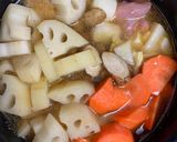 炊飯器で超楽！栄養補給！美味しい煮しめ作り方3写真