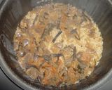 煮物残りの炊き込み御飯作り方3写真