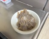 ごぼう、蒟蒻、ミンチの炒め煮作り方4写真