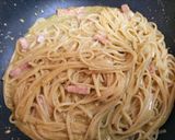簡単昼食夕飯!手抜きワンパンジェノベーゼパスタ作り方4写真