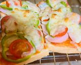 定番ピザトースト。朝食、おつまみにも!作り方6写真