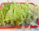 春巻きの皮でパリパリピザタコスバーガー風作り方5写真
