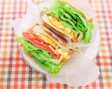 栄養士の卵考案☆野菜たっぷりサンドイッチ作り方8写真