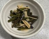 わらびの炒め煮作り方7写真
