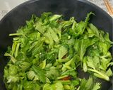 保存食　セロリの味噌炒め作り方2写真