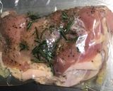 鶏肉のローズマリー＆ハーブソルト焼き作り方3写真