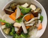 お一人様洋風味噌ドレ味根菜たっぷり野菜炒作り方12写真