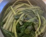 野沢菜の油炒め作り方1写真