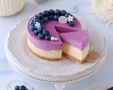 🫐ブルーベリーチーズケーキ作り方15写真