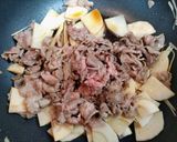 時短今日の夕飯筍牛のしぐれ煮作り置き和食作り方4写真