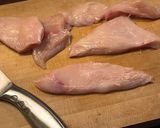 鶏肉としめじの中華和え作り方1写真
