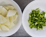 大根入りウインナースープ作り方1写真