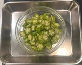 夏野菜とオクラの簡単春雨スープ作り方2写真