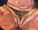 りんごと豚ロースのステーキ作り方2写真