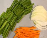 お店風カリカリ食感！カニカマ野菜たっぷりチヂミ作り方1写真