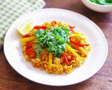 レンジで★８種のたっぷり野菜のビリヤニ風作り方26写真