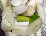 鶏むね肉と長ねぎの照り焼き作り方1写真