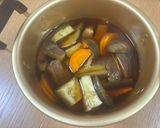 茄子とにんじんの煮物作り方4写真
