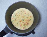 混ぜて焼くだけ卵焼き♪作り方3写真