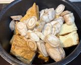 絹揚げとごぼうの煮物作り方3写真