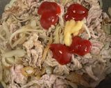 節約！豚こまケチャップ炒め作り方4写真