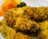 まぶして焼くだけ！チキンの香草パン粉焼♡作り方9写真