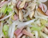 富山のだしつゆで和風パスタ作り方1写真