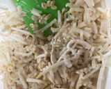粉なし！もやしとオートミールのお好み焼き作り方3写真