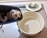 エビとブロッコリーとしめじ塩昆布わさびマヨサラダ作り方2写真