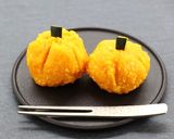 材料3つ！かぼちゃと豆腐の茶巾しぼり作り方7写真