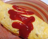 チェダーチーズ入り☆コスパなオムライス作り方9写真