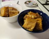 夕飯に!絹揚げと豚バラくるくるのお酢煮作り方11写真