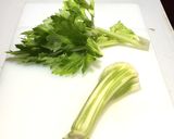 桃とセロリと生ハムの冷製パスタ作り方8写真