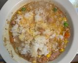 全てレンジ洋風オイきな粉風味炒飯弁当作り方8写真