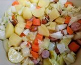 簡単寒い日の夕飯！キャベツミネストローネ作り方7写真