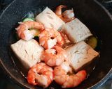 海老ズッキーニ冷凍豆腐の煮物 発酵玉葱作り方12写真
