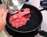 食べるラー油たっぷり豚ひき肉のおつまみサラダ作り方5写真