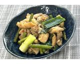 鶏肉とにんにくの芽の醬油塩麹炒め★動画★作り方17写真
