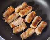 てりてり~ちくわのあまからチーズ肉巻き作り方3写真