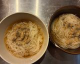 冷凍あさりでにゅうめん作り方3写真