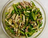 ワンボールレンジ、青椒肉絲！作り方4写真