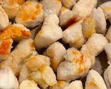 鶏むね肉の梅マヨ和え作り方2写真