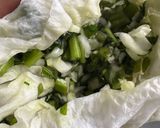 食感最高！シャキシャキ空芯菜入り焼き餃子作り方2写真