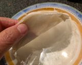 蕎麦クレープのアンコ巻き黒蜜がけ作り方3写真