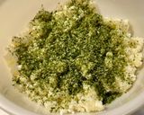 海老とあおさのマッシュポテトグラタン作り方1写真