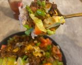 案外ヘルシー？！簡単タコライス🌶作り方9写真
