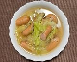 キャベツ🥬とウインナーのコンソメ煮😃作り方2写真